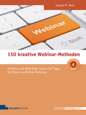 cover image of 150 kreative Webinar-Methoden